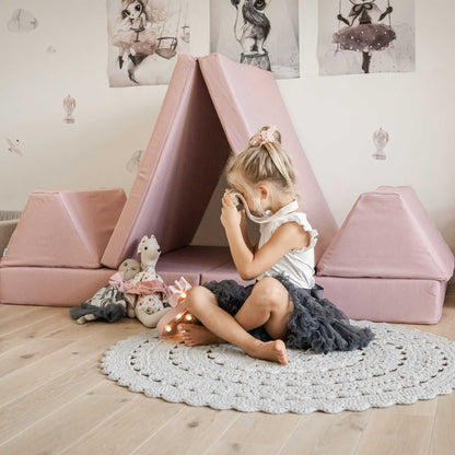 Monboxy - Aktivitäts Spielsofa | Rosa