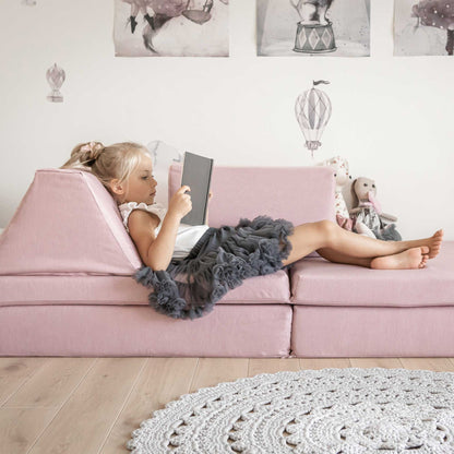 Monboxy - Aktivitäts Spielsofa | Rosa