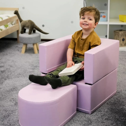 Soft Play Sofa Chair Snoozy - Pink