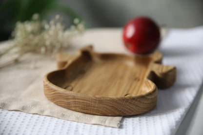 Wooden Plate For Kids - Bull