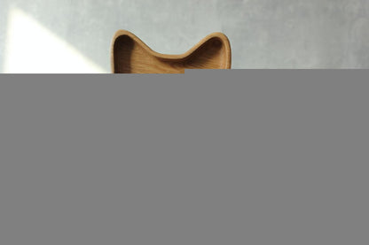 Wooden Plate For Kids - Fox With 3 Sectors